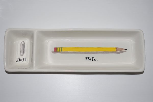 Ceramic Stash & Pencil Tray: Zoomed In